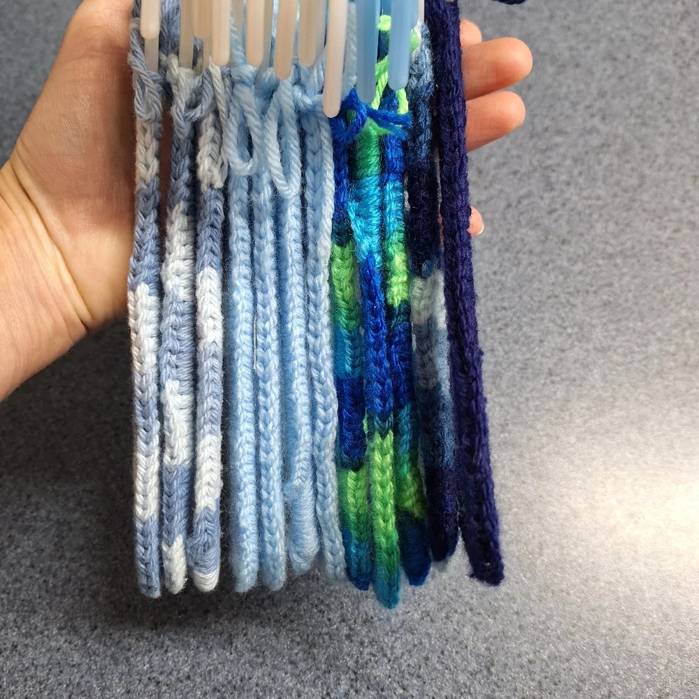 Handmade, Knitted Children's Hangers Bundle of 12